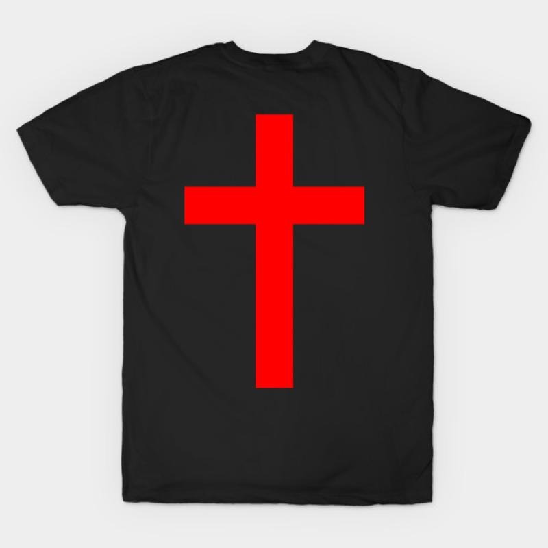 Cross & Rose T-Shirt: Gothic Chic for Men & Women style 02 Hoodie, Sweatshirt | UrbanDripWear.com