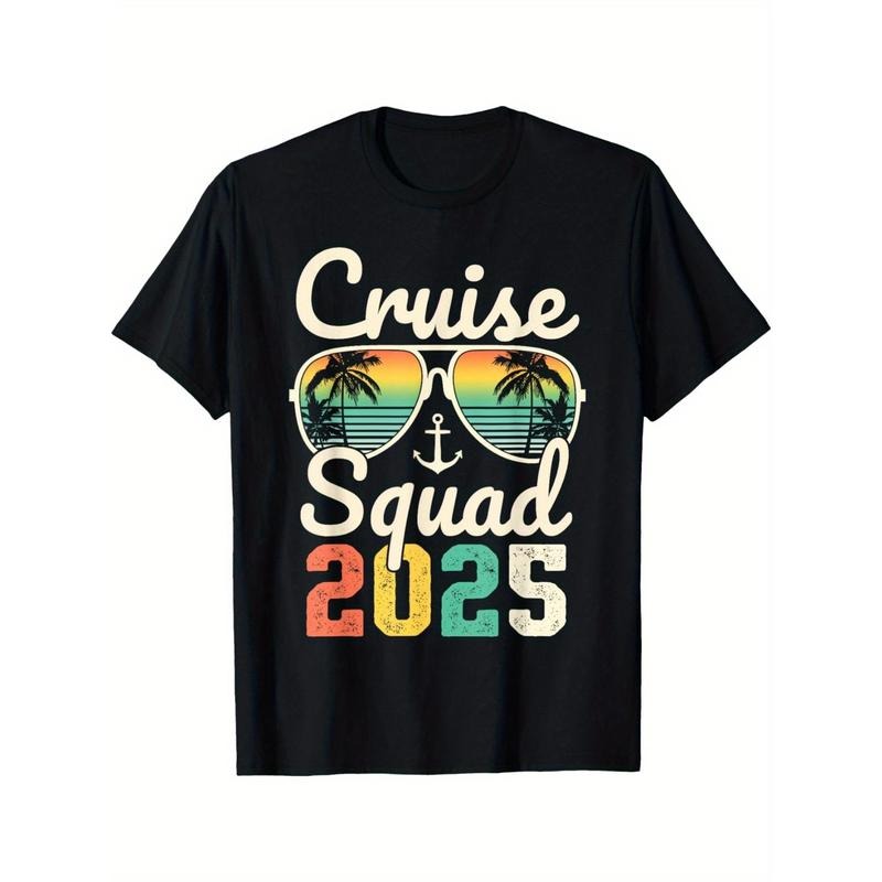 Cruise Squad 2025 Family Reunion, Summer Vacation T-Shirt made in usa Hoodie, Sweatshirt | UrbanDripWear.com