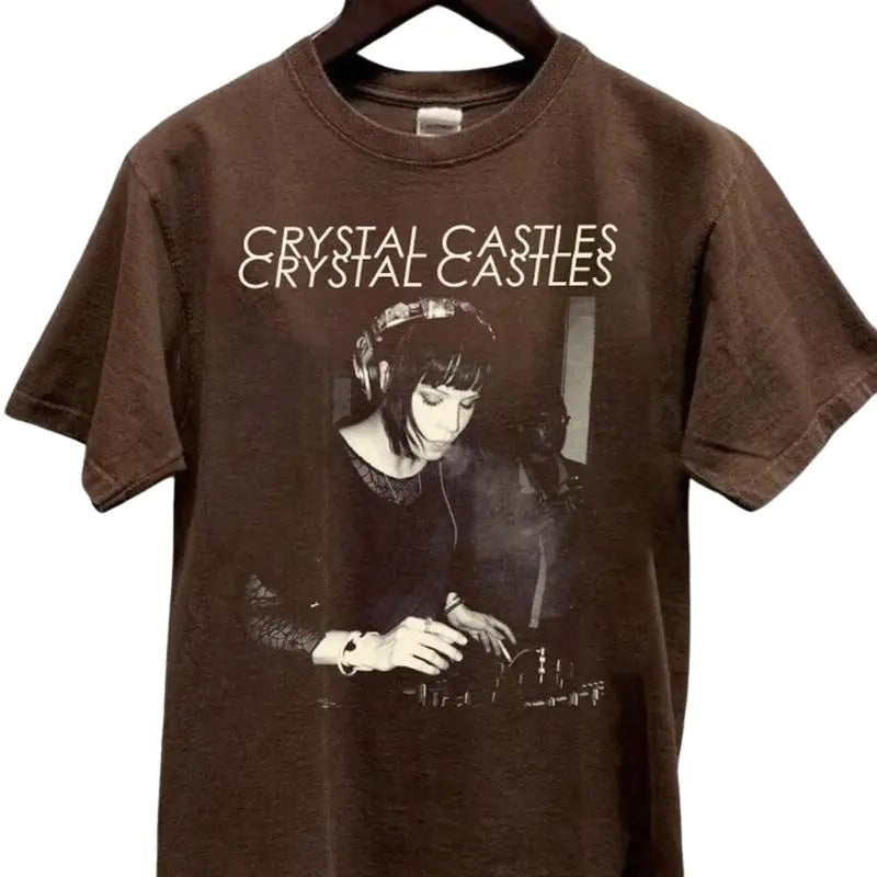 Crystal Pop Music Gift Tshirt Crystal Album Graphic Castles 2024 Unisex Shirt Hoodie, Sweatshirt | UrbanDripWear.com