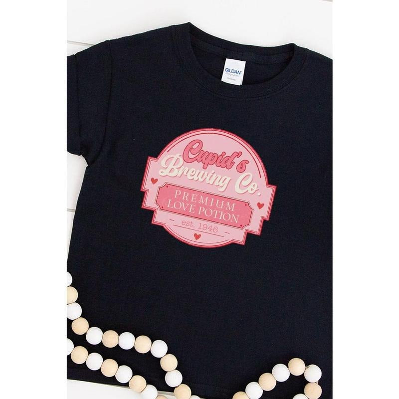 Cupid's Brewing Company Short Sleeve Relaxed Fit T-Shirt Hoodie, Sweatshirt | UrbanDripWear.com