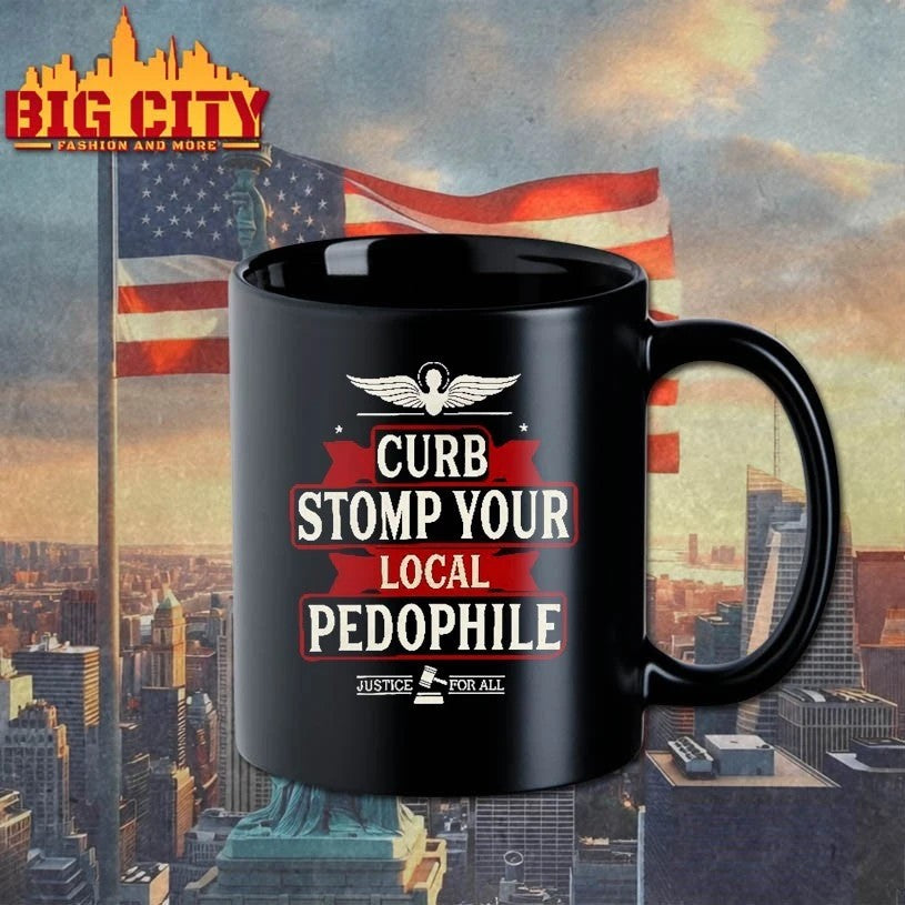 Curb Stomp Your Local Pedophile Justice For All t-shirt