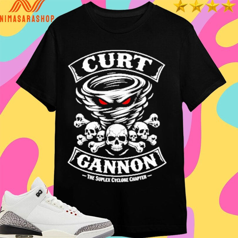 Curt Gannon The Suplex Cyclone Chapter Shirts