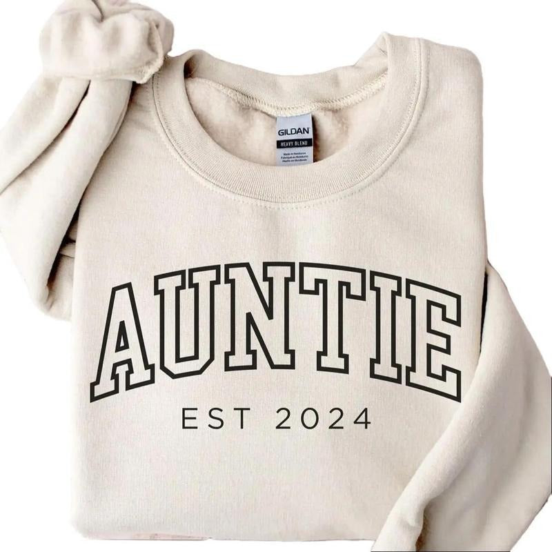 Custom Aunt Sweatshirt - Sister Gift, Aunt Mother's Day T-Shirts, Hoodie | UrbanDripWear.com
