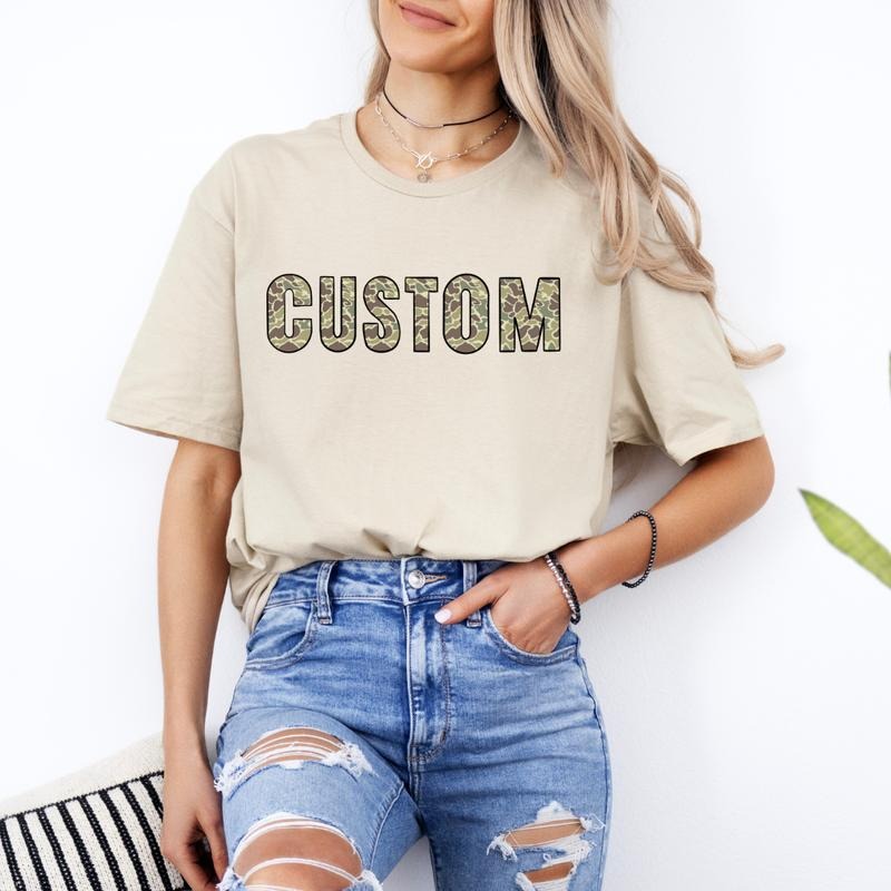 Custom Camo Tshirt Hoodie, Sweatshirt | UrbanDripWear.com