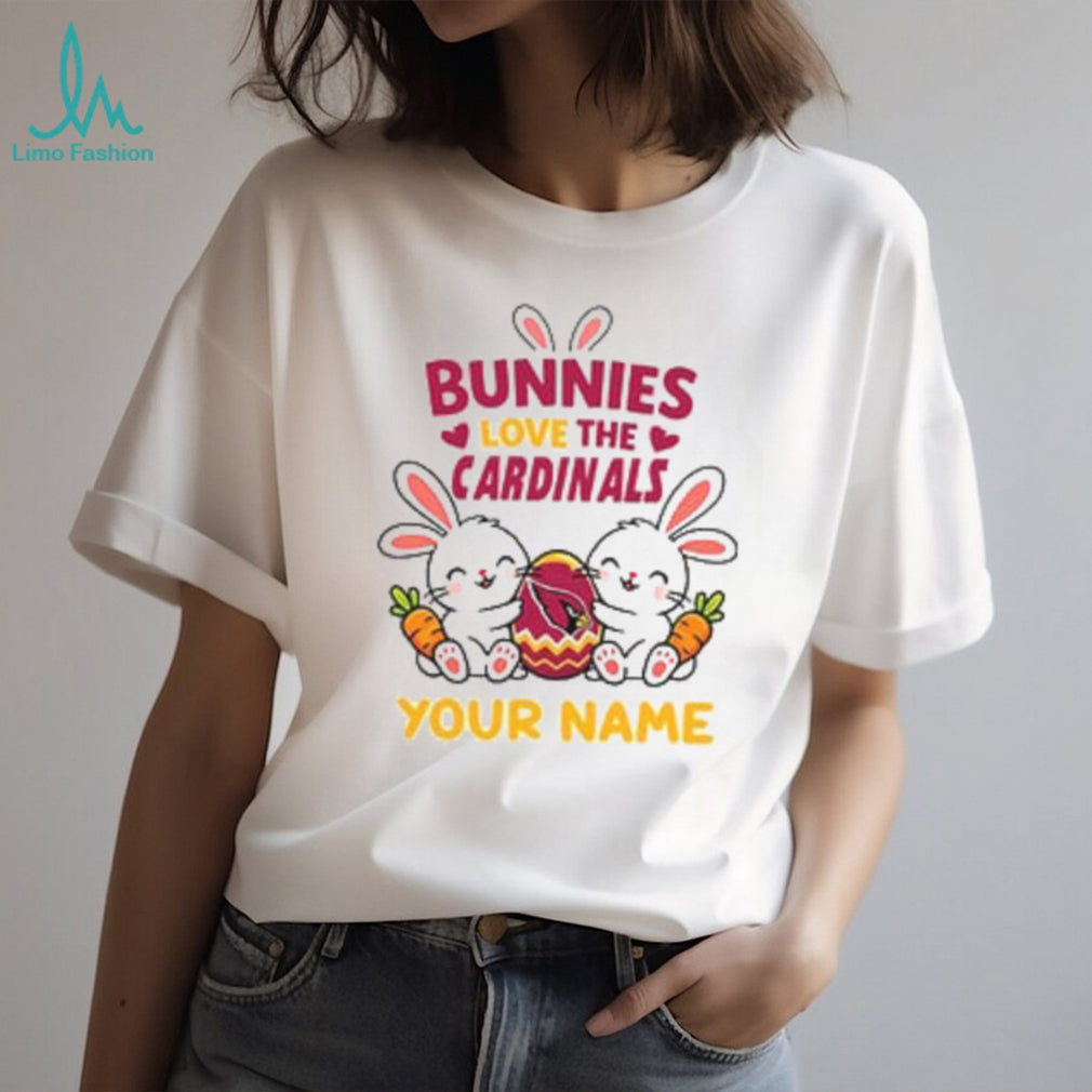 Custom Cardinals Easter Bunny Stuffed T Shirt