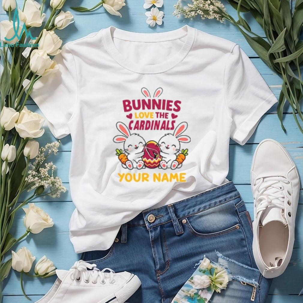 Custom Cardinals Easter Bunny Stuffed T Shirt