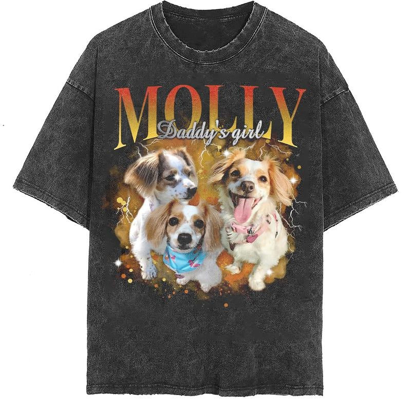 Custom Dog  Photo Shirt | Personalized Dog Lover Tee | Perfect Gift for Dog Lovers Hoodie, Sweatshirt | UrbanDripWear.com