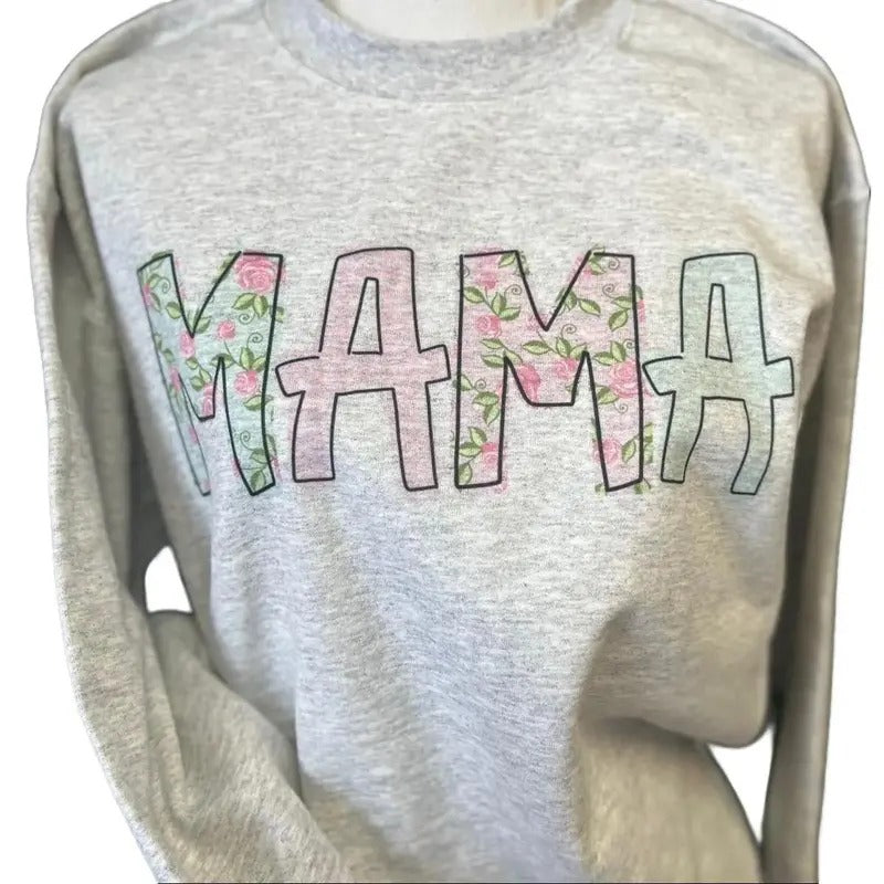 Custom Name Sweatshirts - can change Mama to ANY name! T-Shirts, Hoodie | UrbanDripWear.com