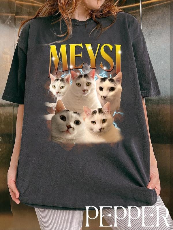 Custom Pet Photo Shirt | Personalized Cat Lover Tee | Perfect Gift for Cat Lovers Hoodie, Sweatshirt | UrbanDripWear.com