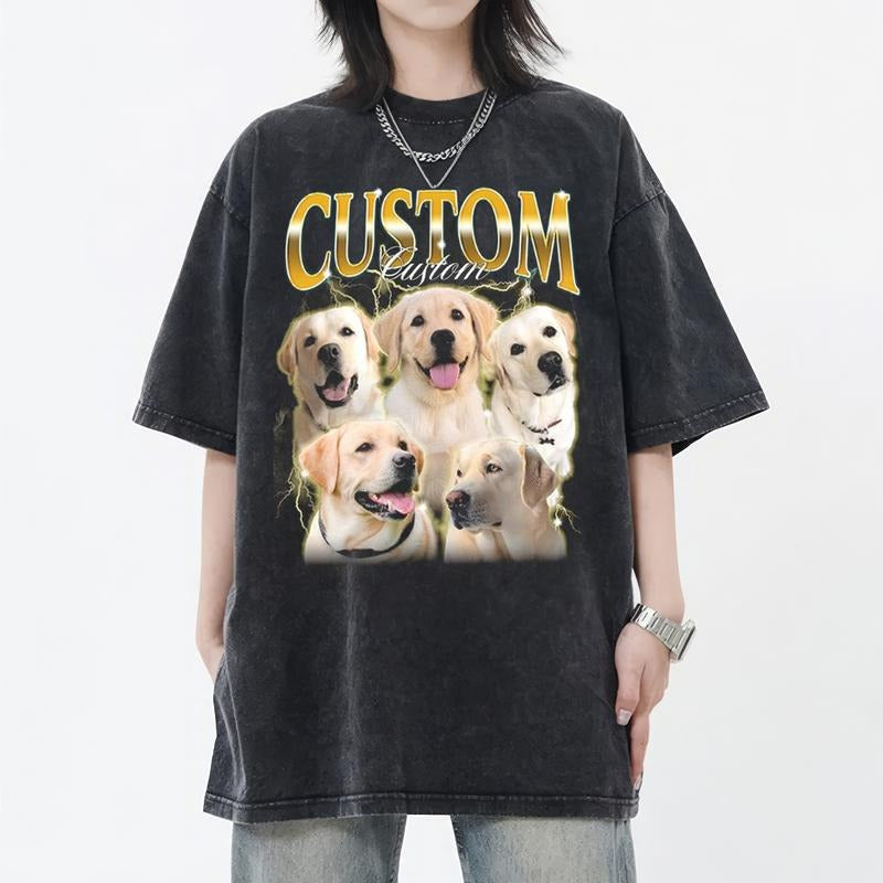 Custom Pet Photo Shirt | Personalized Dog Lover Tee | Perfect Gift for Dog Lovers Hoodie, Sweatshirt | UrbanDripWear.com