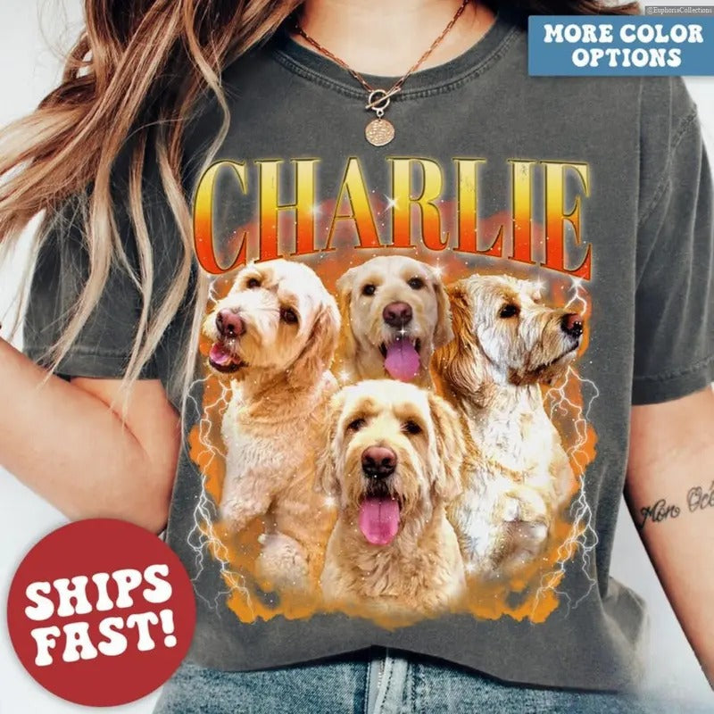Custom Your Pets Bootleg Streetwear Shirt, Sweater, Hoodie, Personalized Cat Dog Tee, Dog Cat Pet Lover Remembrance Gift...