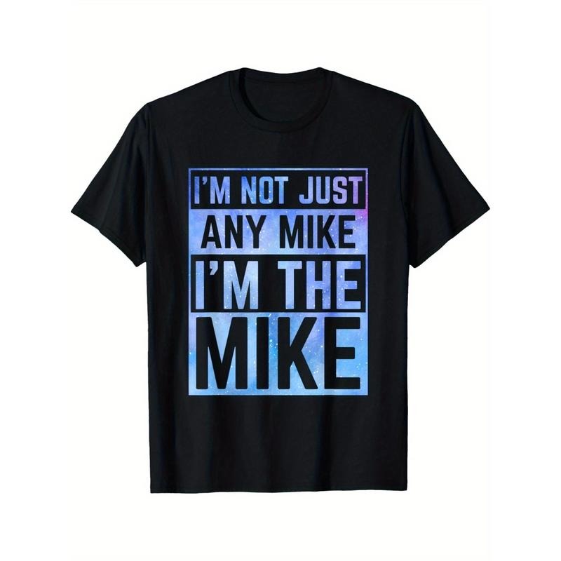 Customizable 'I'm The Mike' Funny T-Shirt