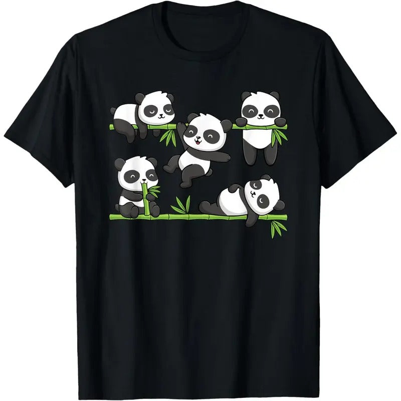 Cute Kawaii Baby Panda Bear Panda Lover T-Shirt Made in USA Hoodie, Sweatshirt | UrbanDripWear.com