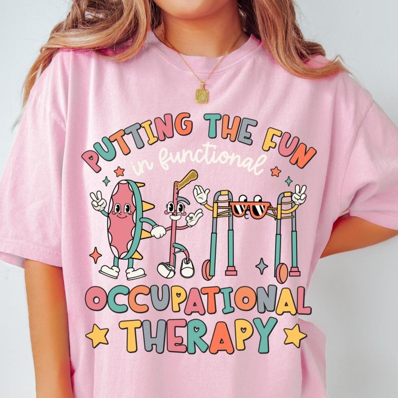Cute Occupational Therapy Shirt, OT Shirt, Special Education Shirt, Therapist Shirt, Autism Awareness, Sped Teacher Gift,...