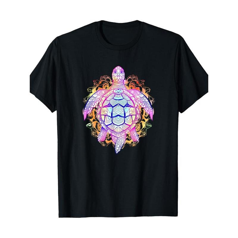 Cute Tortoise Sea Turtle Sea Animal T-Shirt100% cotton 220g.. made in usa T-Shirts, Hoodie, Sweatshirt | UrbanDripWear.com