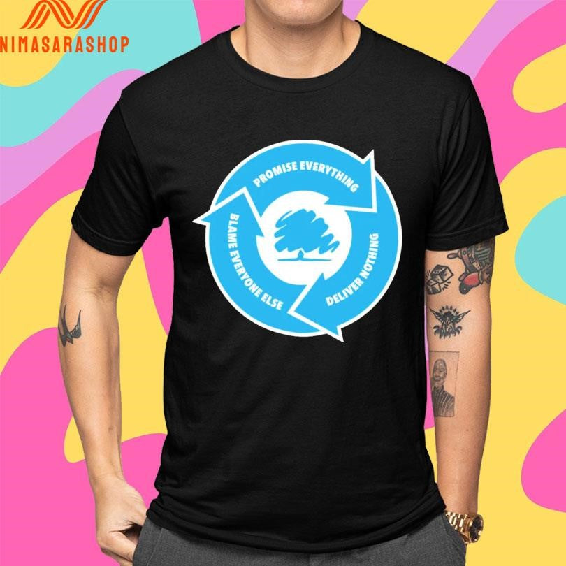 Cycle Of Tory Government Promise Everything Deliver Nothing Blame Everyone Else Shirts