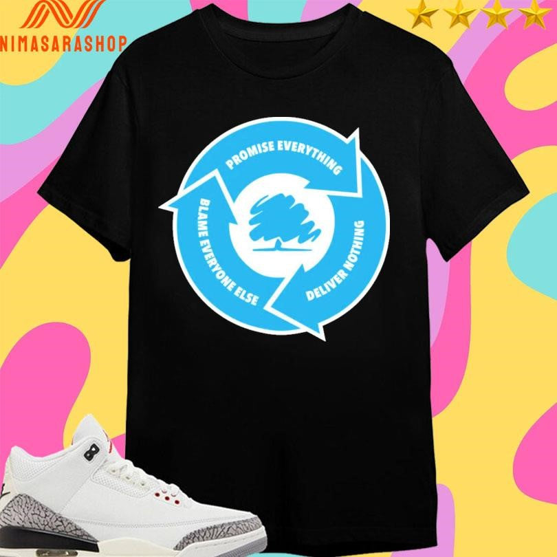 Cycle Of Tory Government Promise Everything Deliver Nothing Blame Everyone Else Shirts