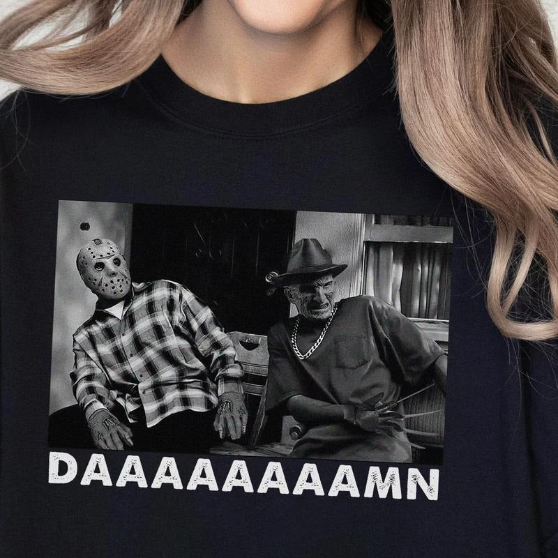 DAAAAAAAAAAAAAAAAAMN  Halloween Funny Shirt Friends Halloween Team TShirt Halloween Tee Hoodie, Sweatshirt