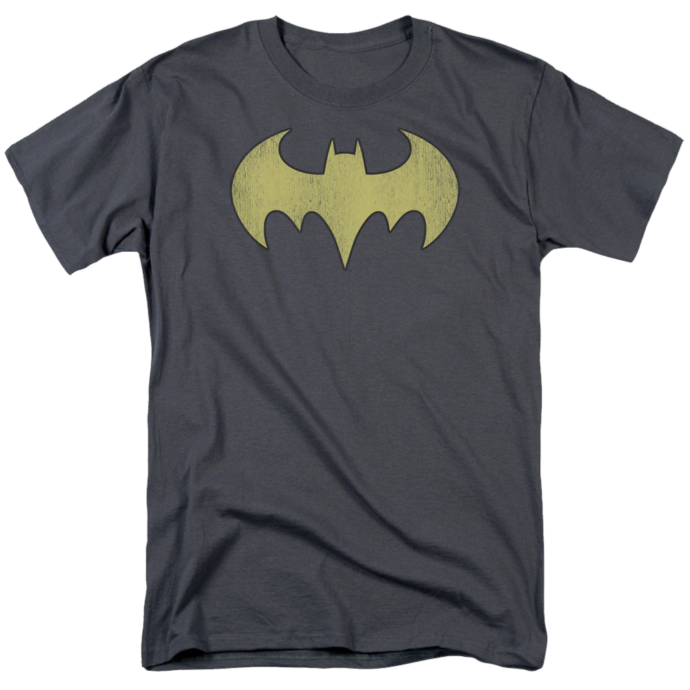 Batgirl Batgirl Logo Distressed - Men's Regular Fit T-Shirt Style001