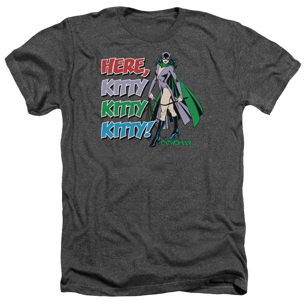 Catwoman Here Kitty - Men's Heather T-Shirt