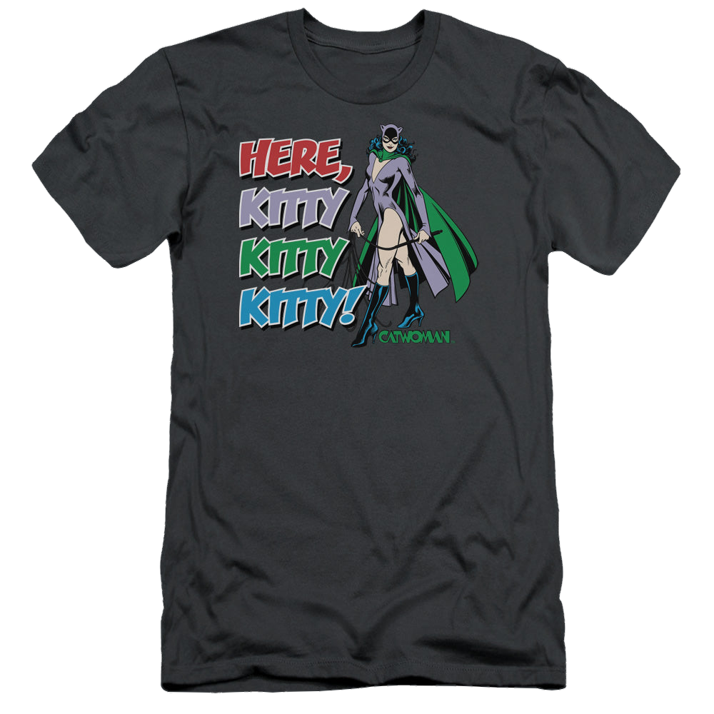 Catwoman Here Kitty - Men's Slim Fit T-Shirt