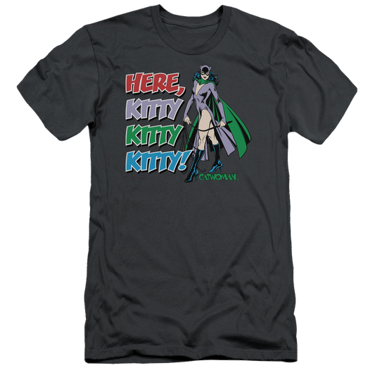 Catwoman Here Kitty - Men's Slim Fit T-Shirt