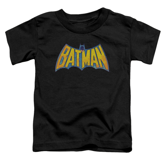 DC Batman Batman Neon Distress Logo - Toddler T-Shirt