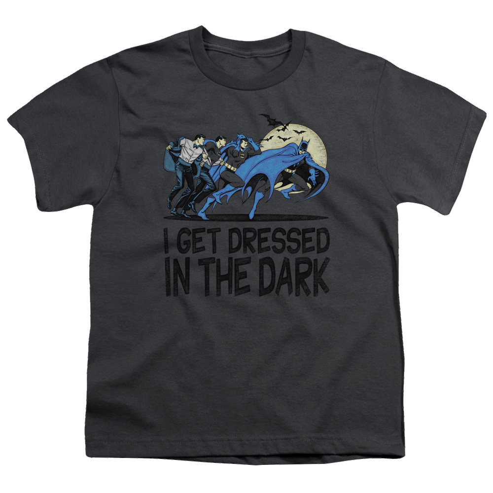 DC Batman Get Dressed - Youth T-Shirt