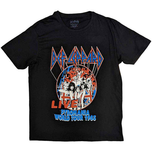 DEF LEPPARD ( PYRO WORLD TOUR ) T-SHIRT