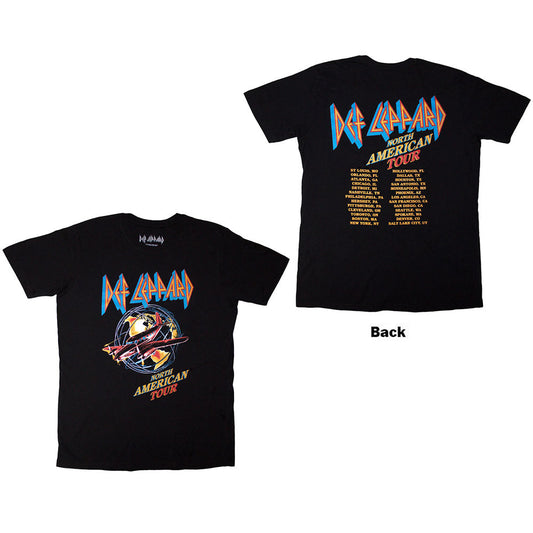 DEF LEPPARD Attractive T-Shirt, North American Tour