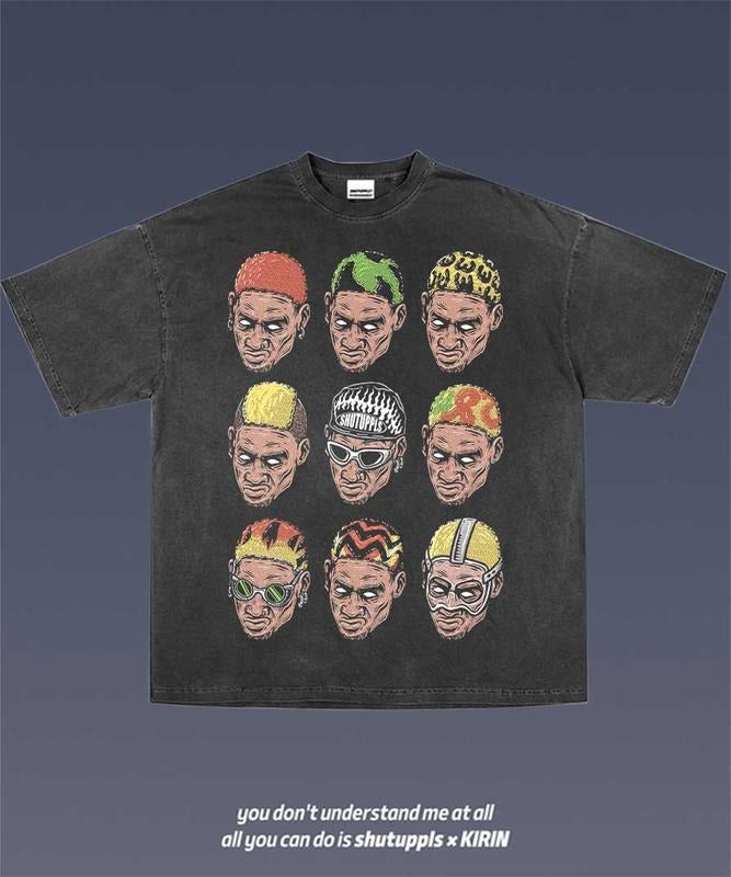 DENNIS RODMAN 7.8 TEE | VINTAGE TEE GRAPHIC T-SHIRT SWEATSHIRT HOODIE | SPORT TEE | GIFT FOR FAN | UrbanDripWear.com