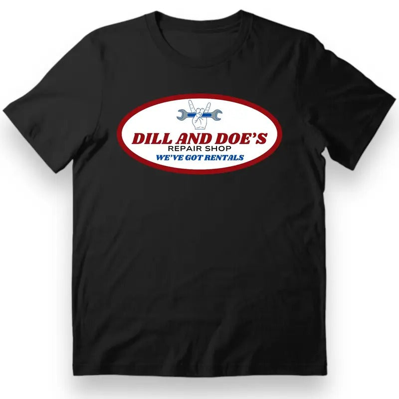 DILL AND DOES REPAIR SHOP CUSTOM PRINTED T-SHIRT Hoodie, Sweatshirt | UrbanDripWear.com