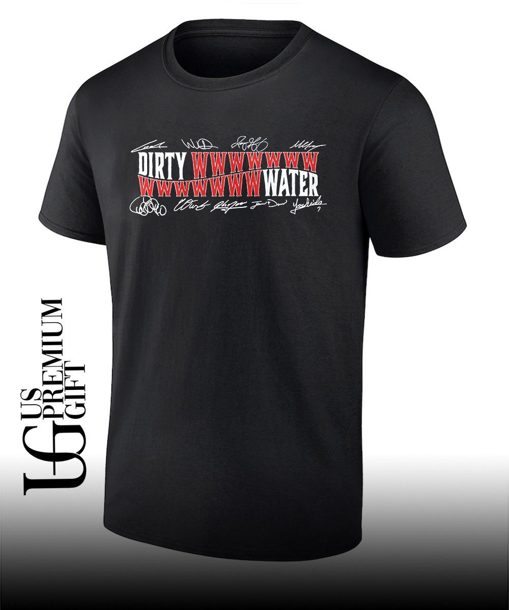 DIrty Wwwwwwwwwwwwwwwater Boston Red Sox baseball signature shirt