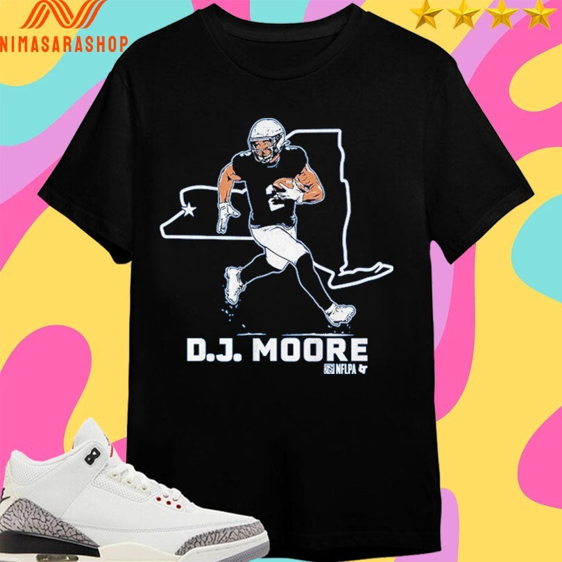 DJ Moore State Star Buffalo Shirts