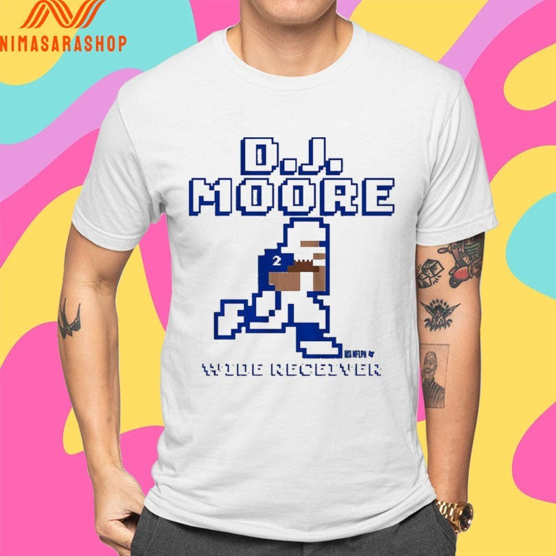 DJ Moore Wide Receiver Retro Baller Shirts