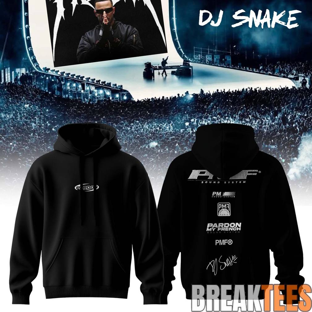 DJ Snake EU Shows 2026 Special Hoodie