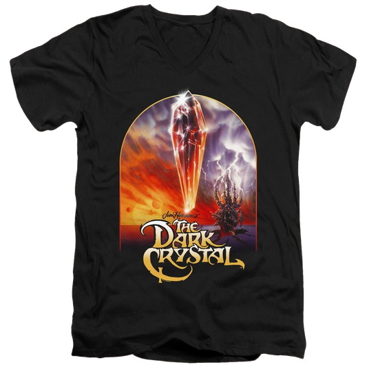 Dark Crystal, The Crystal Poster - Men's V-Neck T-Shirt