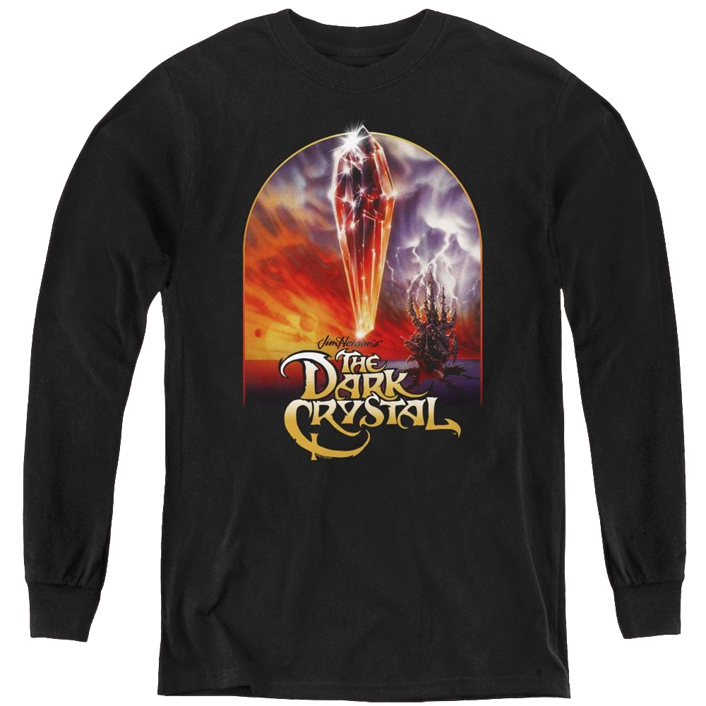Dark Crystal, The Crystal Poster - Youth Long Sleeve T-Shirt