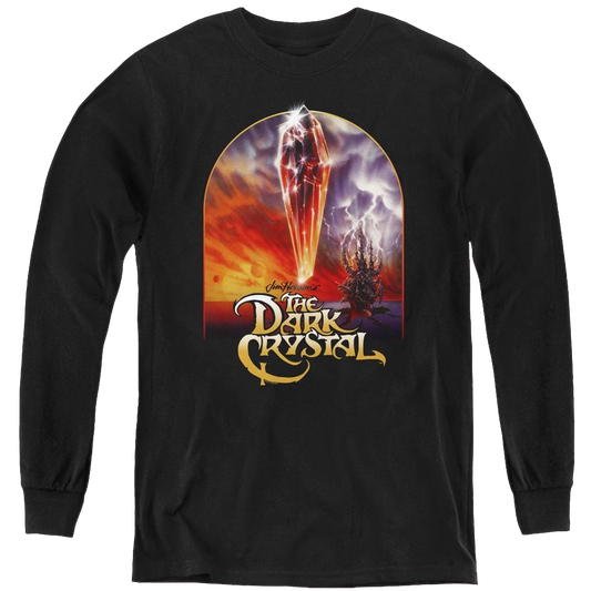 Dark Crystal, The Crystal Poster - Youth Long Sleeve T-Shirt