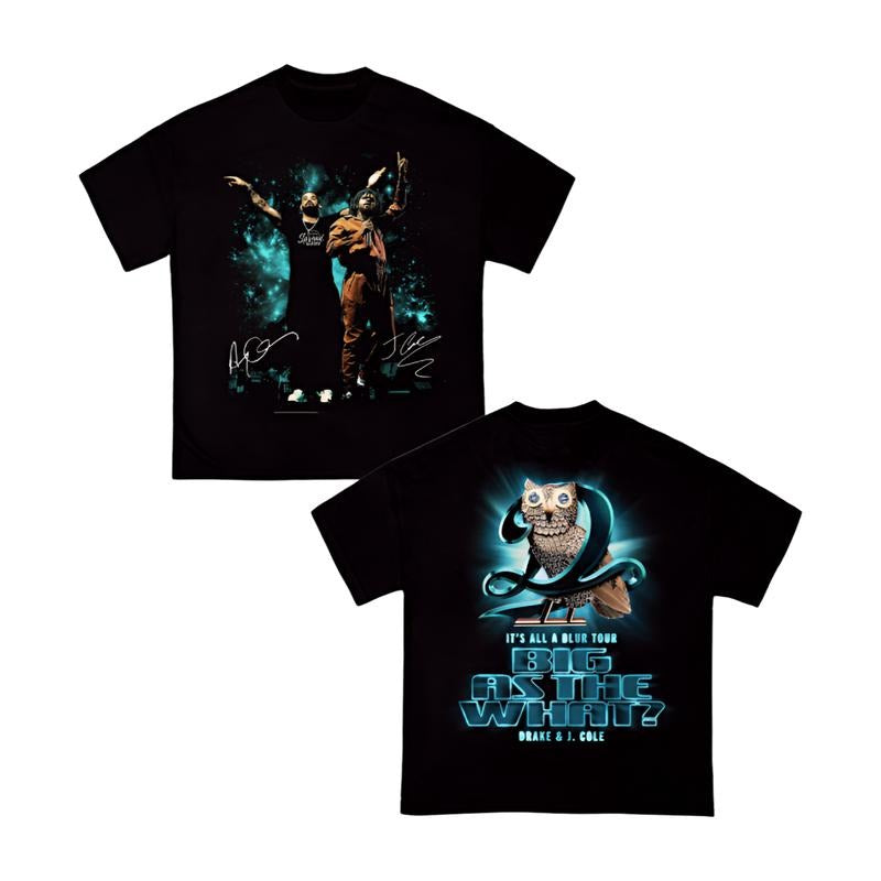 DRAKE J.COLE T-Shirt Music Tour It's All A Blur Tour Big As The What Tour Hoodie, Sweatshirt | UrbanDripWear.com