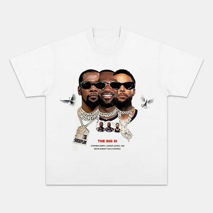 DREAM TEAM THE BIG THREE | Vintage Tee Graphic T-Shirt Sweatshirt Hoodie | Sport Tee - Gift For Fan | UrbanDripWear.com