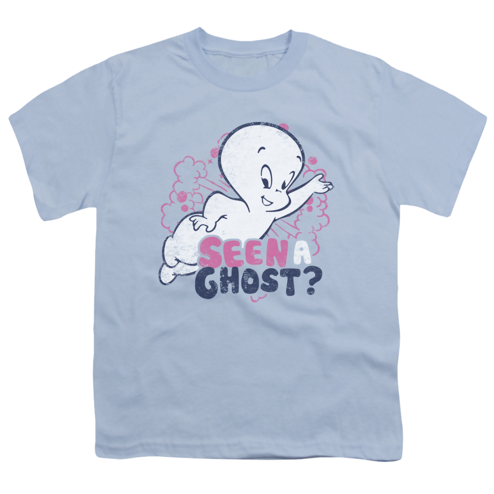 Casper the Friendly Ghost Seen A Ghost - Youth T-Shirt