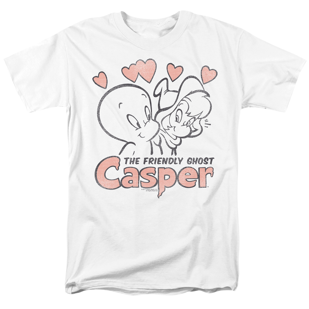 Casper the Friendly Ghost Hearts - Men's Regular Fit T-Shirt