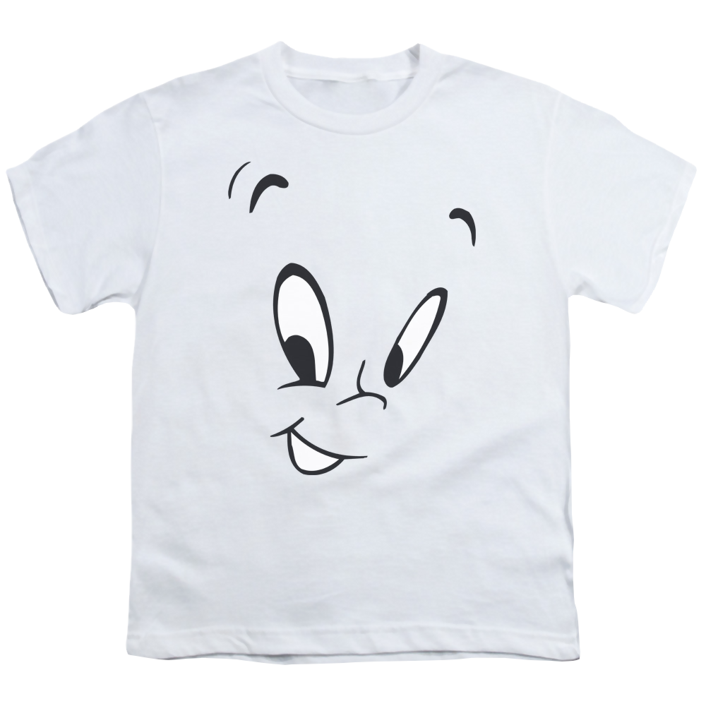 Casper the Friendly Ghost Face - Youth T-Shirt