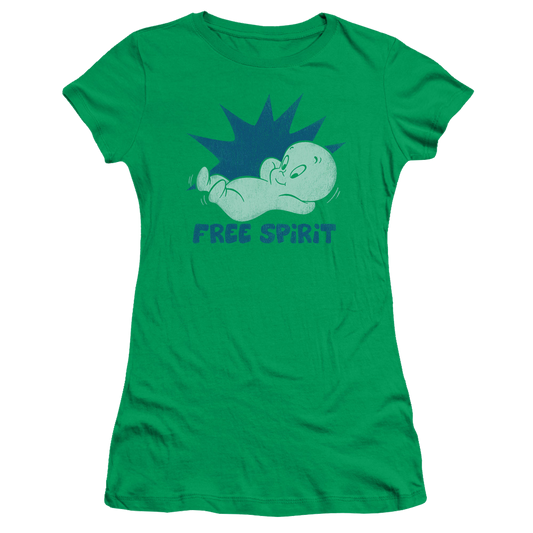 Casper the Friendly Ghost Free Spirit - Juniors T-Shirt