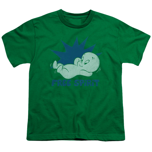 Casper the Friendly Ghost Free Spirit - Youth T-Shirt
