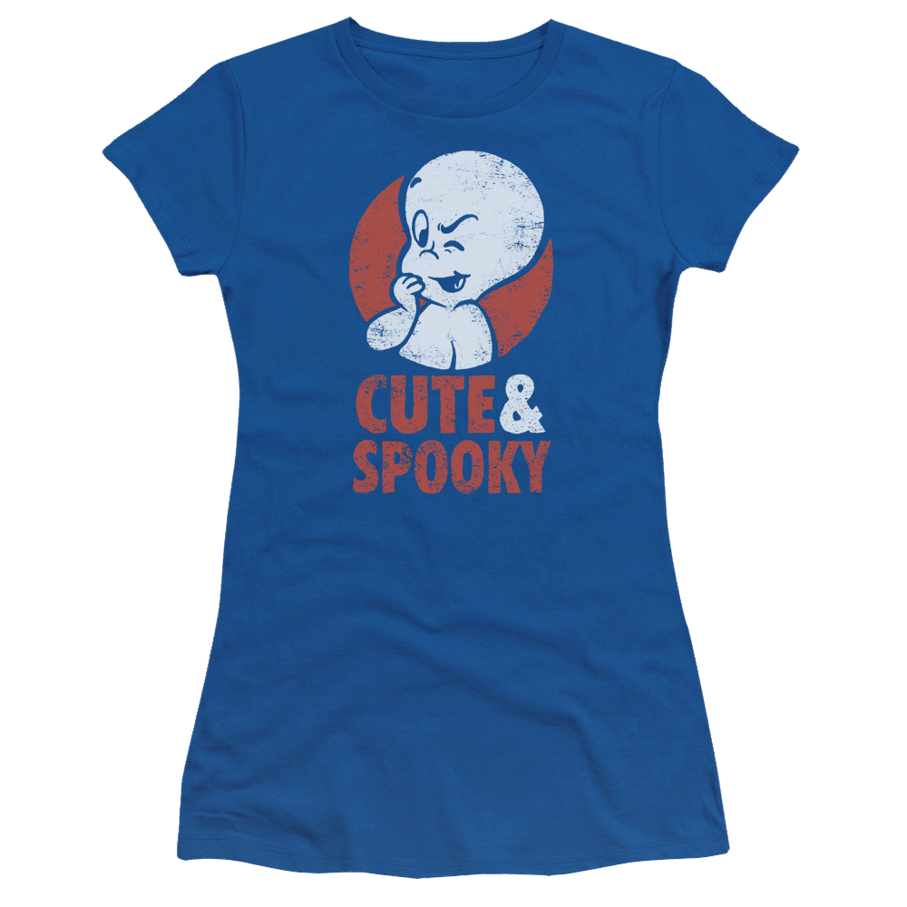 Casper the Friendly Ghost Spooky - Juniors T-Shirt