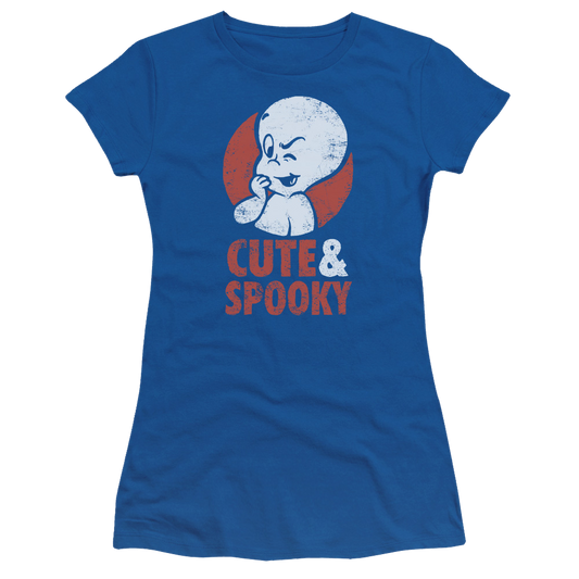 Casper the Friendly Ghost Spooky - Juniors T-Shirt