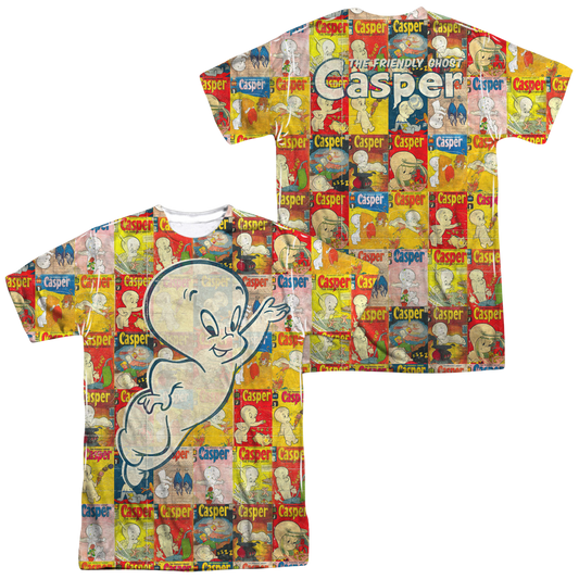 Casper the Friendly Ghost Covered (Front/Back Print) - Men's All-Over Print T-Shirt