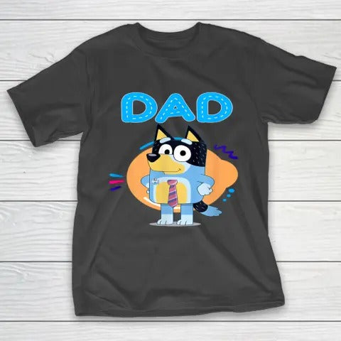 Dad Family Blueys Blueys love Dad T-Shirt Hoodie, Sweatshirt | UrbanDripWear.com